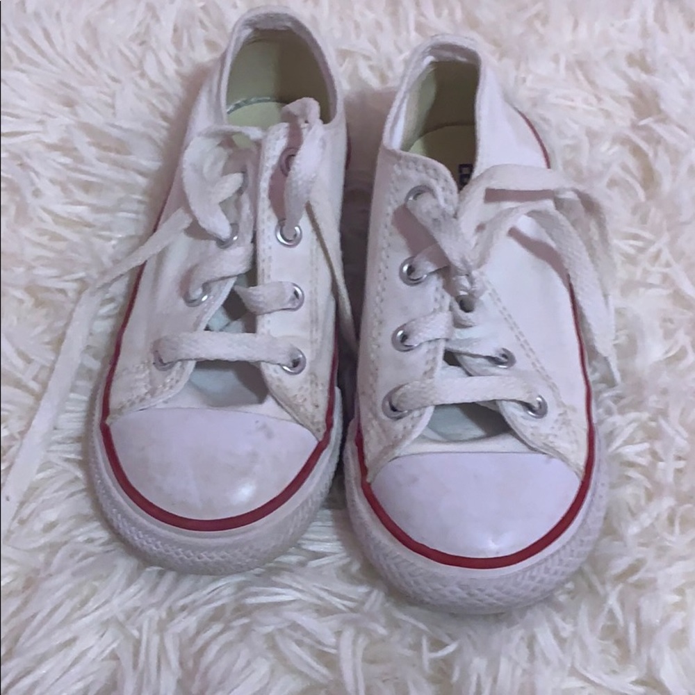 White converse for toddlers